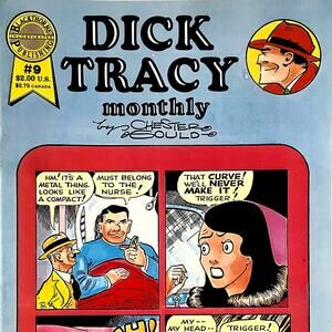 Dick Tracy Monthly #9, 1941 Reprints, Jan 1987, Blackthorne Comics, NM 9.4
